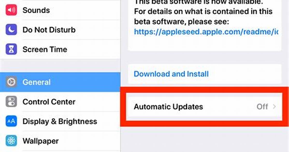 How to Reverse Ios Update?
