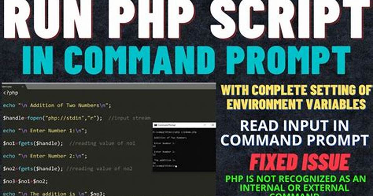 How to Run Php File