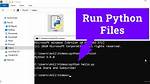 How to Run Python Files in Windows Command Prompt? [Duplicate]