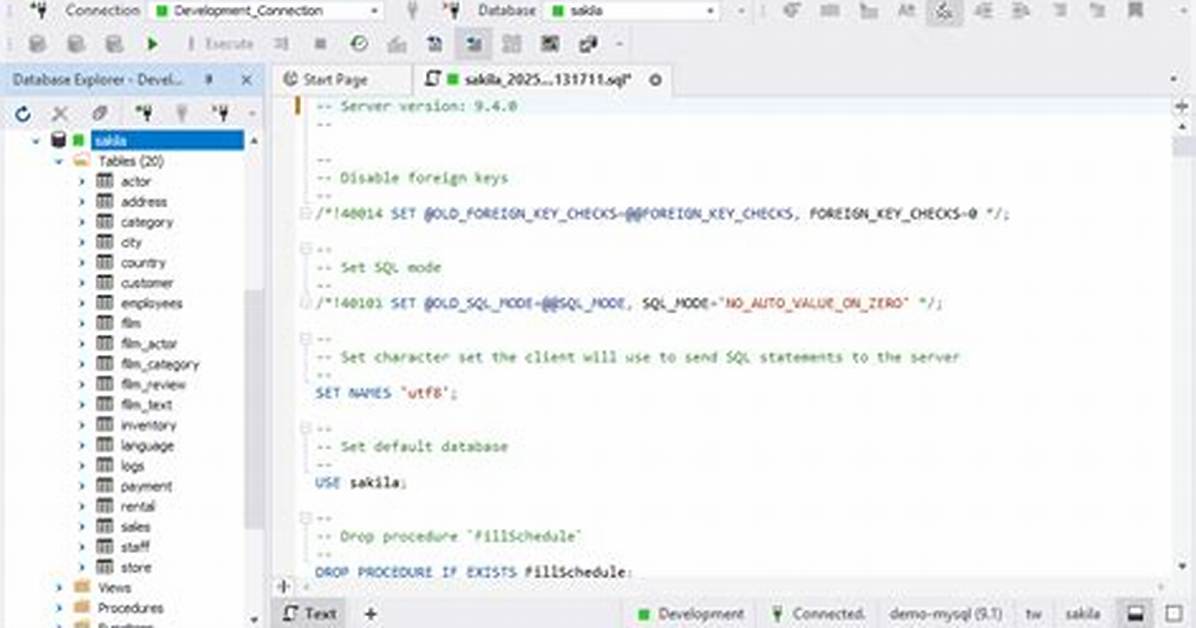 How to Run Sql Script in Mysql?