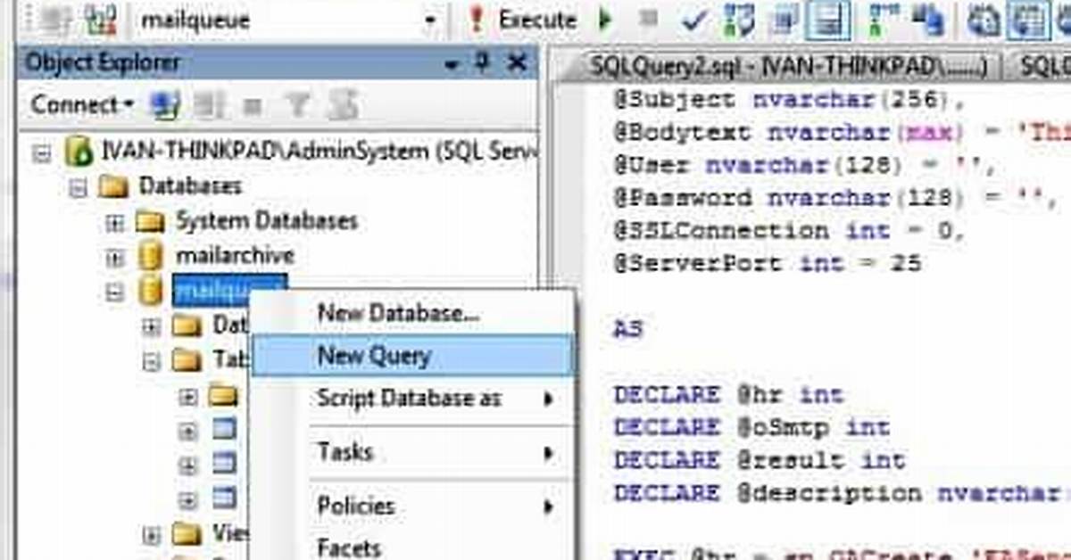 How to Send Email from Sql Server?