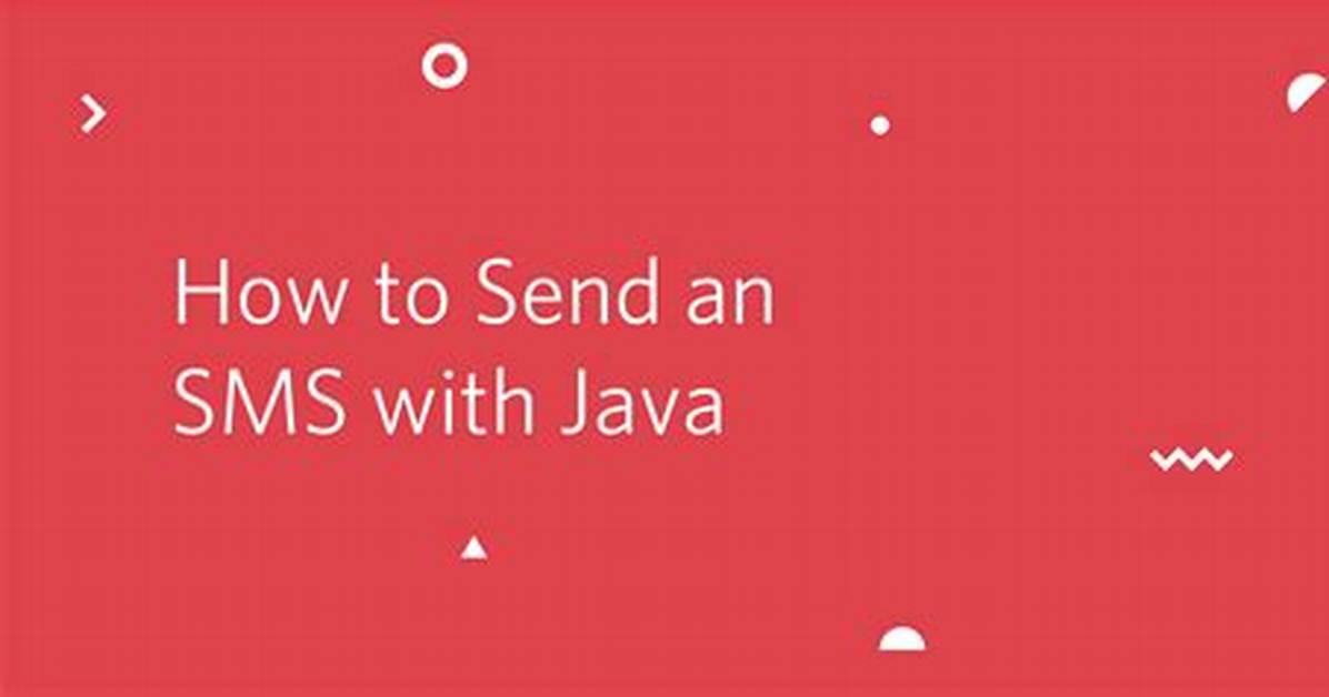 How to Send Sms in Java