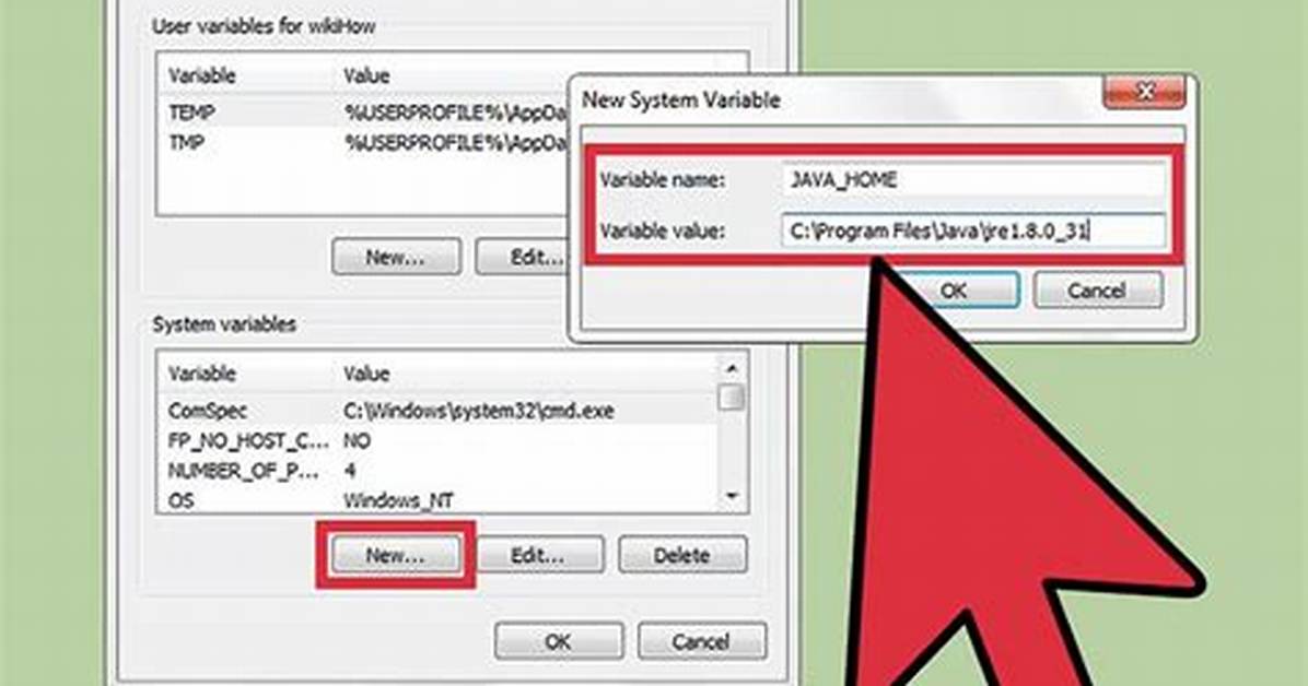 How to Set Java_Home on Windows 7?