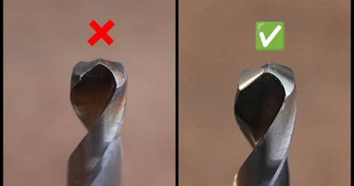 How to Sharpened Drill Bit?