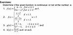 How to Solve for a Continuous Function?