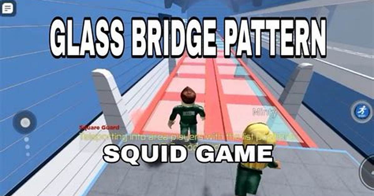 How to Solve Glass Bridge Pattern in Roblox Squid Game