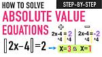 How to Solve Nested Absolute Value-Equations?