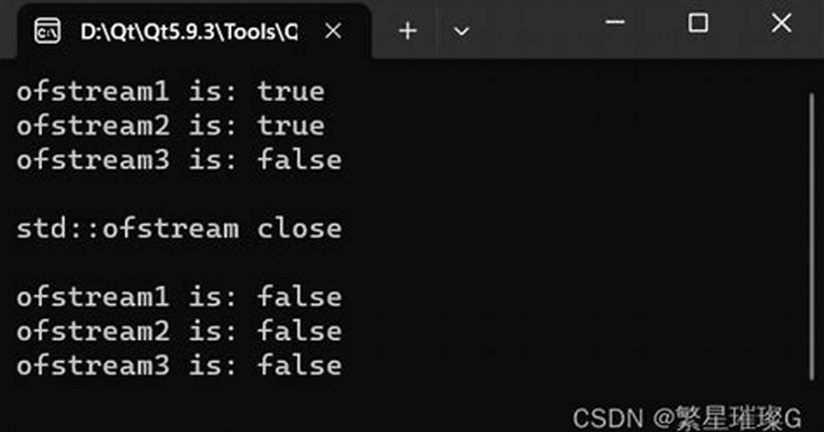 How to Solve "Std: :Basic_Ofstream: :Open(Std: :String&)"
