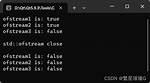 How to Solve "Std: :Basic_Ofstream: :Open(Std: :String&)"