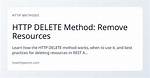 How to Specify Delete Method in a Link or Form?