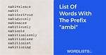 How to Spell Ambitendency?