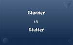 How to Spell Studder?