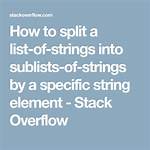 How to Split Strings Inside a List by Whitespace Characters