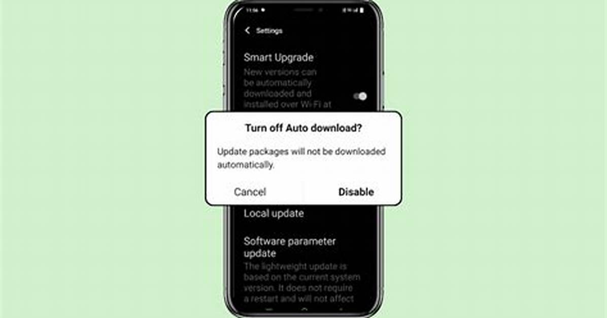 How to Stop Automatic Updates Android?