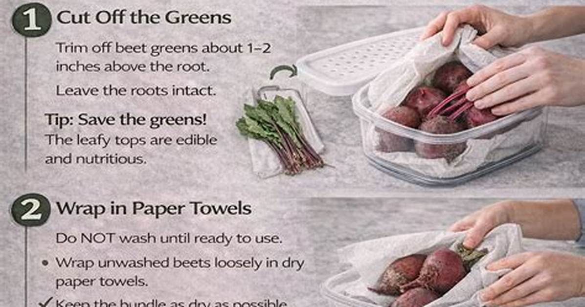 How to Store Beets?