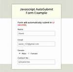 How to Submit a Form with Javascript by Clicking a Link?