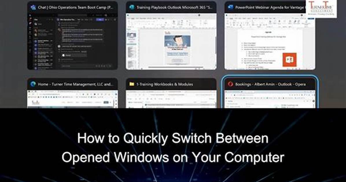 How to Switch Between Windows?
