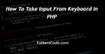 How to Take Input from Php and Execute It in a Command-Line Program in Terminal Linux