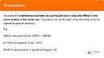 How to Truncated Math?