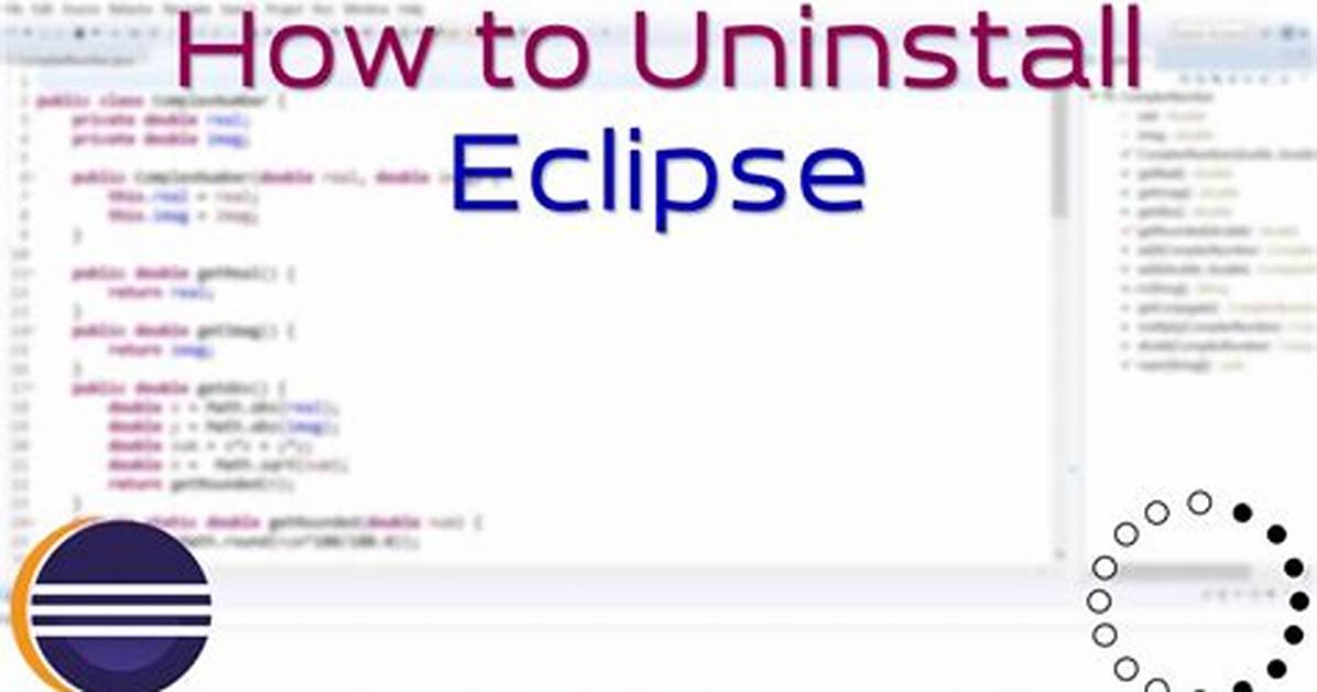 How to Uninstall Eclipse?