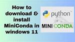 How to Uninstall Mini Conda? Python