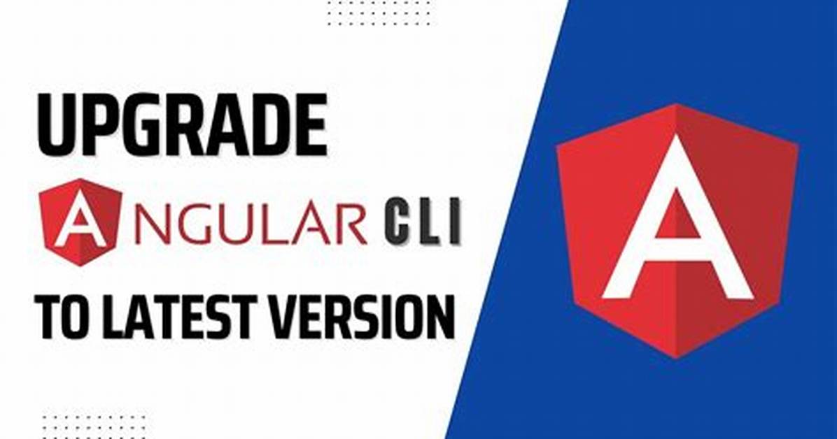 How to Upgrade Angular Cli to the Latest Version