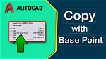 How to Use Base Point Command in Autocad?
