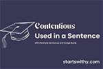How to Use Contentious?