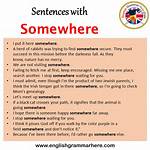 How to Use Somewhere?