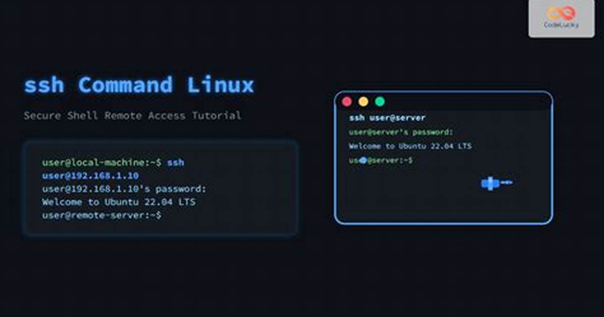 How to Use Ssh Linux?