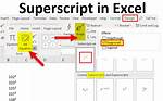 How to Use Superscript Numbers?
