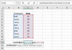 How to Use the Averageif Function in Excel