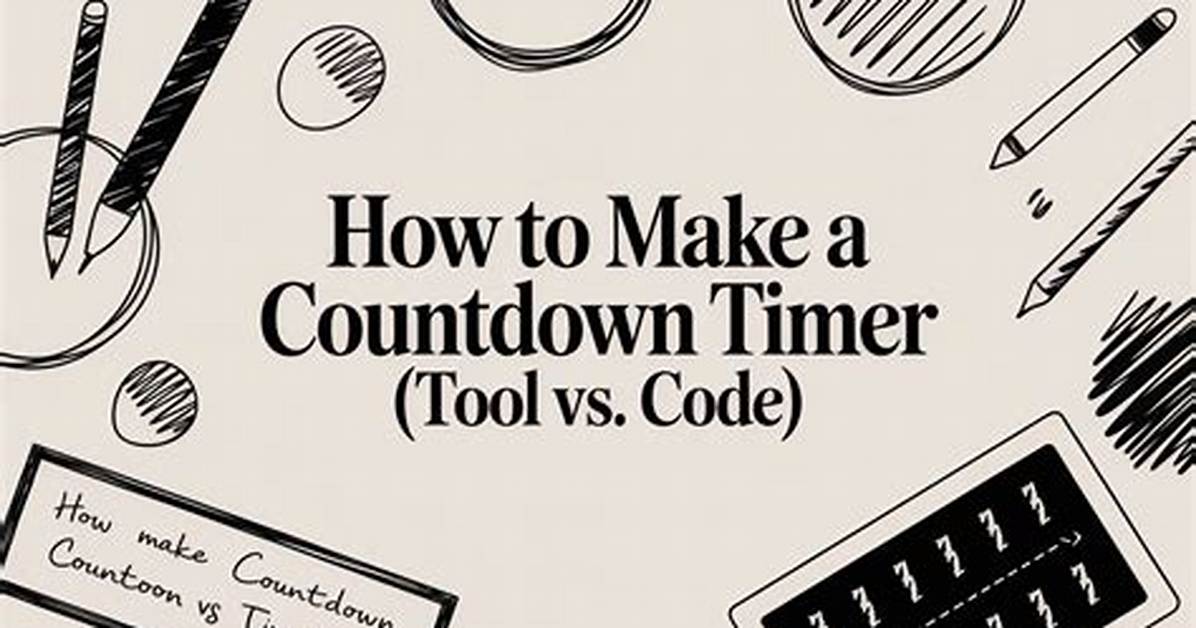 How to Write a Countdown Timer in Javascript? [Closed]