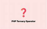 How to Write a Php Ternary Operator [Duplicate]