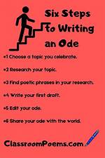 How to Write an Ode