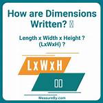 How to Write Dimensions