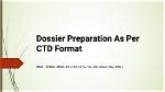 How to Write Dossier?