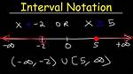 How to Write Interval Notation