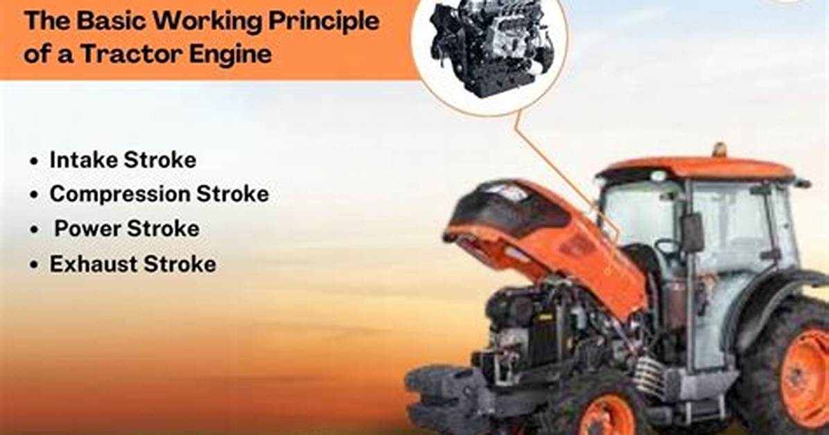 How Tractor Engine Works?