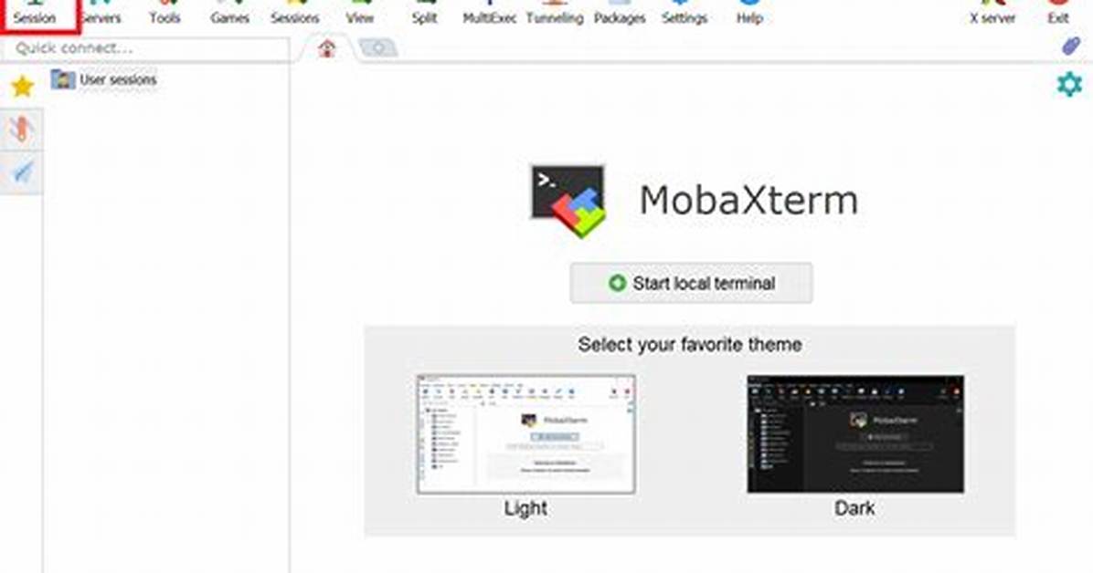 How Use Mobaxterm Linux Gui?