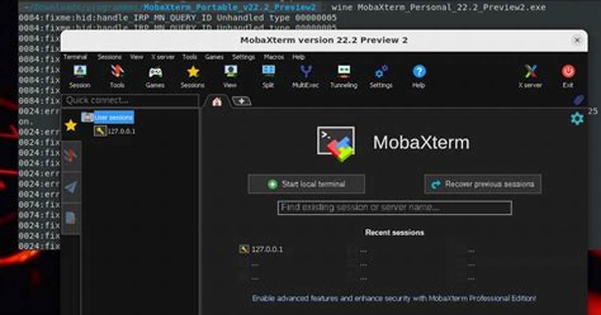 How Use Mobaxterm Linux?