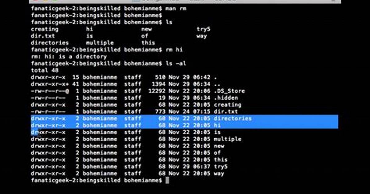 How Use Rm Command in Linux?