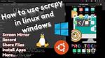 How Use Scrcpy Linux?