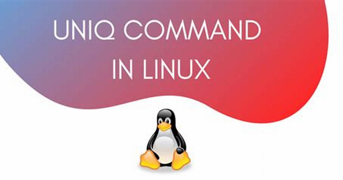 How Use Uniq Command in Linux?