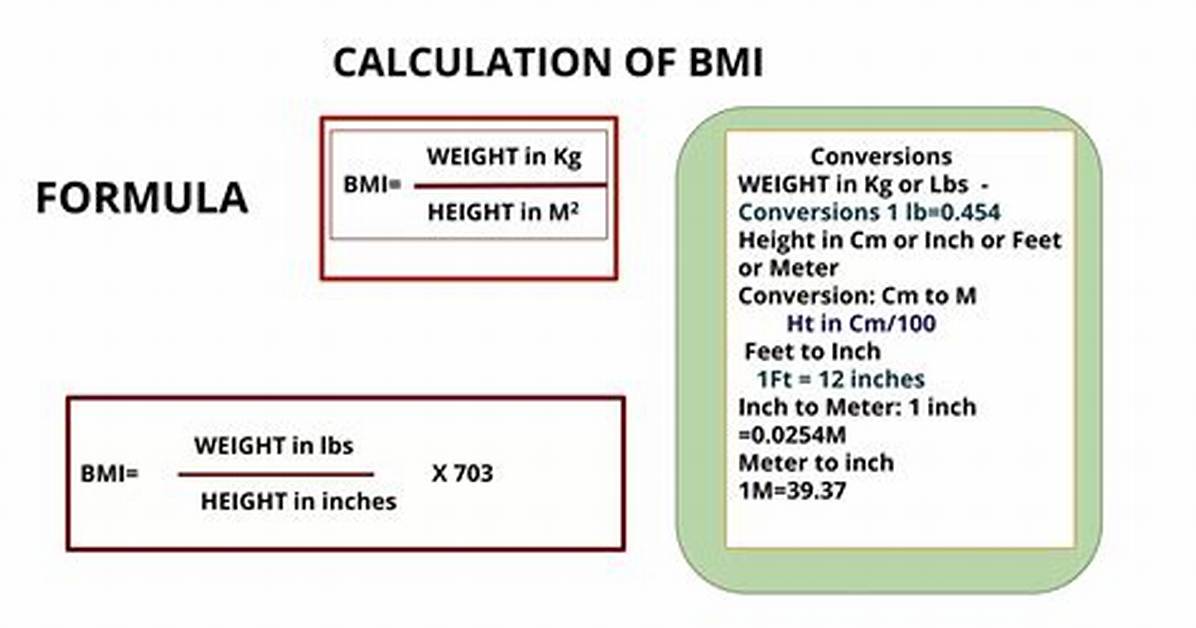 How Work out Bmi?