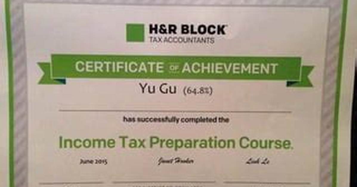 Hr Block Course