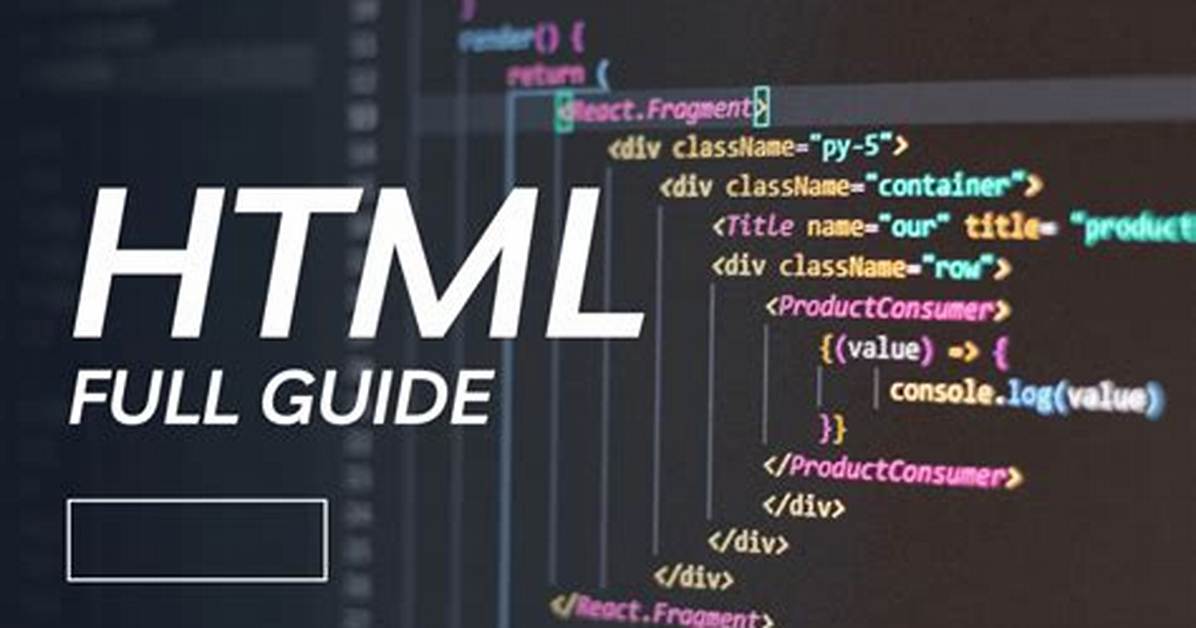 Html: What Is It?