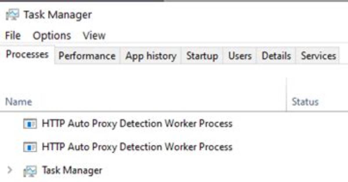 Http Auto Proxy Detection Worker Process High Cpu Usage