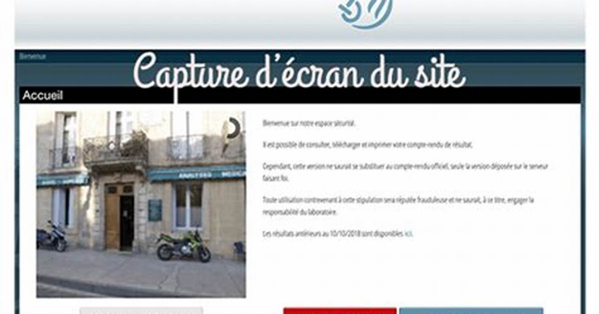 Https //Biomed34. Mes Resultats. Fr