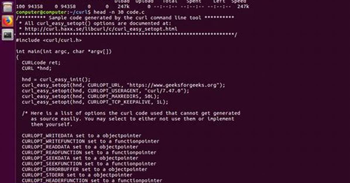 Https Connection Using Curl from Command Line